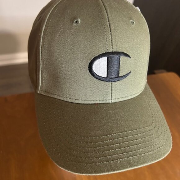 CLEARANCE! NWT - Champion Snapback Cap - One Size, Olive Green - Picture 3 of 9